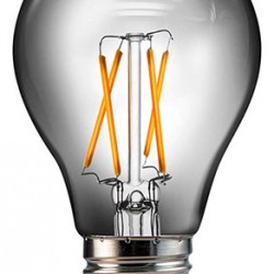 O - LAMPADA LED FILAMENTO A60 BLACK 03W 2200K B&D