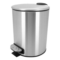 LIXEIRA ACO INOX COM PEDAL 03L ALX23095 MIMO