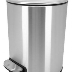 LIXEIRA ACO INOX COM PEDAL 03L ALX23095 MIMO