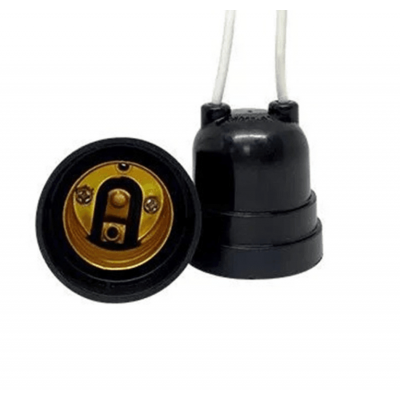 Bocal C/Rabicho E27 Pt Fertak