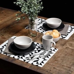 F - JOGO AMERICANO PVC PRINT AVULSO MOSAIC