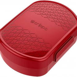 SABONETEIRA ELEGANTE VERMELHA CRIPPA