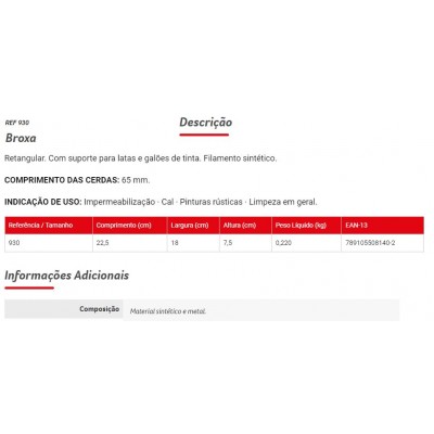 Broxa Ret 930 Condor