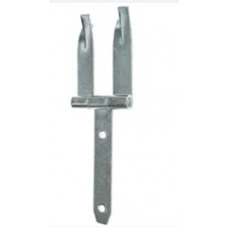 F - DOBRADICA PORTAO CHUMBAR 2 HASTE 8 METAL NOBRE