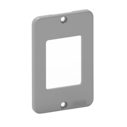 Condulete Tampa P/ 03 Modulos Cinza Andaluz - Ref 6776