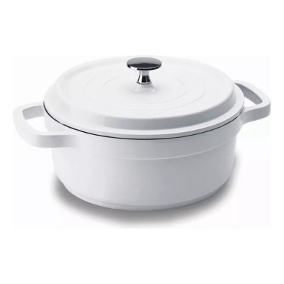 Caçarola Hercules Redonda cor Branca, 21,3CM, PA900020C