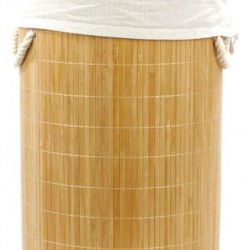 F - CESTO BAMBU C/TAMPA RED CLARA BM23263 MIMO