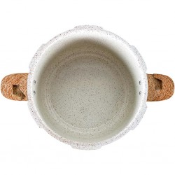 Panela de Pressão com Indução 5,4 Litros Vanilla - BRINOX