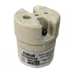 Bocal Porc P/ Plafonier E27 Foxlux