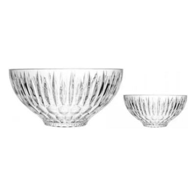 Conjunto 07 Tigelas Para Sobremesa Vidro Raios 20746 WOLFF