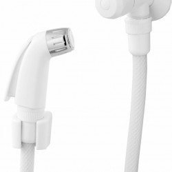 F - DUCHA HIGIENICA PVC BRANCA 1/4 VOLTA M LIDER