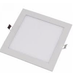 F - PAINEL LED 12W EMB QUAD 6500K BR SLIM DEMI