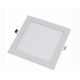 F - PAINEL LED 12W EMB QUAD 6500K BR SLIM DEMI