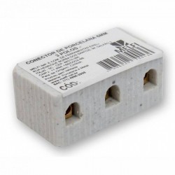 CONECTOR PORC TRIPOLAR 10MM 25A MELFI