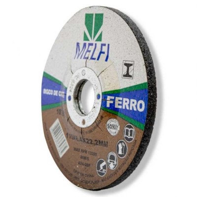 DISCO DE DESBASTE FERRO 4.1/2 - 115X6,4 MELFI