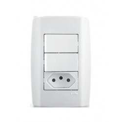 CJ 02 INTER SIMPLES + 01 TOM 10A SLIM ILUMI