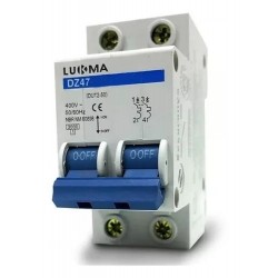 F - DISJUNTOR BIPOLAR 10A LUKMA