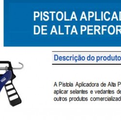 Aplicador De Silicone Alta Performance Tekbond