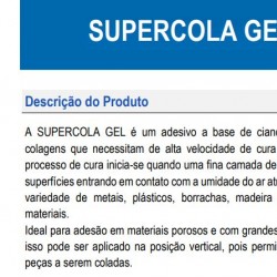 Adesivo Instantaneo Gel 3Gr Blister Tekbond