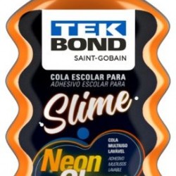 UD - SLIME NEON LARANJA 500G TEKBOND
