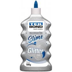 UD - SLIME GLITTER PRATA 500G TEKBOND