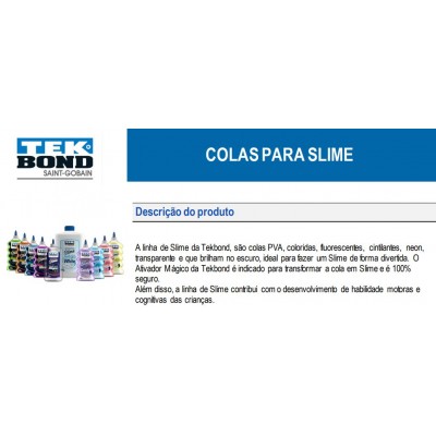 UD - SLIME CANDY VERDE 500G TEKBOND