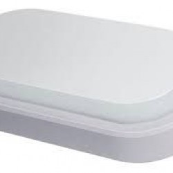 F - ARANDELA OVAL FAT LED BCO 8W 6500K DEMI