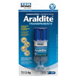 Araldite Transparente 06Gr Blister Tekbond