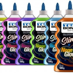 UD - SLIME NEON AMARELO 500G TEKBOND