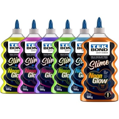 UD - SLIME NEON AMARELO 500G TEKBOND