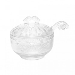 Açucareiro de Cristal Ecológico com Colher Imperial - Lyor