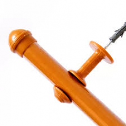 F - VARAO CORTINA 3MT CEREJEIRA CHROMA