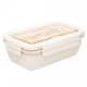 Marmita Hermetica de Bambu e PP Com Talheres 1,1L Off White 221299 Lyor