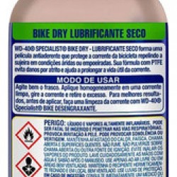 F - LUBRIFICANTE DE CORRENTE BIKE DRY 110ML WD 40