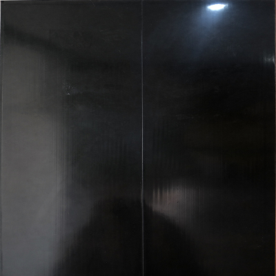 FORRO PVC JUNTA SECA BLACK PIANO 25CMX6,0MT - AUCTIPVC