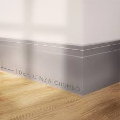 Alizar Poliestireno Ecomex Frisado 10Cmx2,40M Cinza