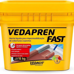 Pintura Impermeavel Vedacit Vedapren Fast Branco 15Kg