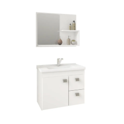 Armario Hortencia 55Cm C/Espelheira Br Mgm