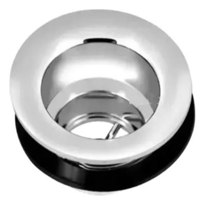 VALVULA AMERICANA 3.1/2 METAL CROMADO