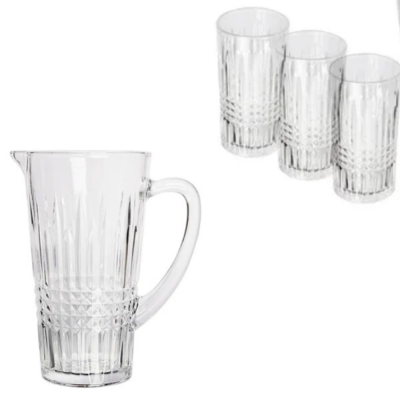 Cj 06 Copos C/Jarra Queen 20749 Wolff