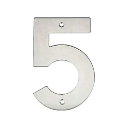 NUMERO RESIDENCIAL ACO INOX 5 6167 ANKOR