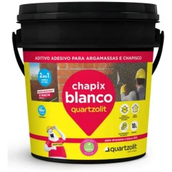 Aditivo P/ Chapisco Quartzolit Chapix Blanco 18L