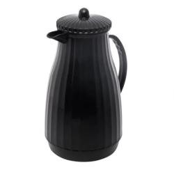 Garrafa Térmica de Plástico New Bambu Preta 1L - 5476 Lyor