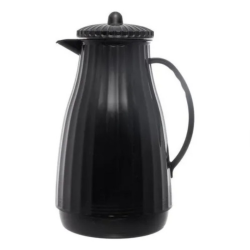 Garrafa Térmica de Plástico New Bambu Preta 1L - 5476 Lyor