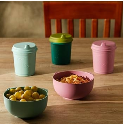 Bowl Bambu PP Baby Bear 14Cm Azul 5417 Lyor