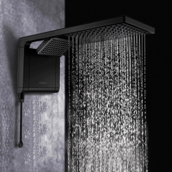 Chuveiro Lorenzetti Acqua Duo Preto Fosco 220V 6800W