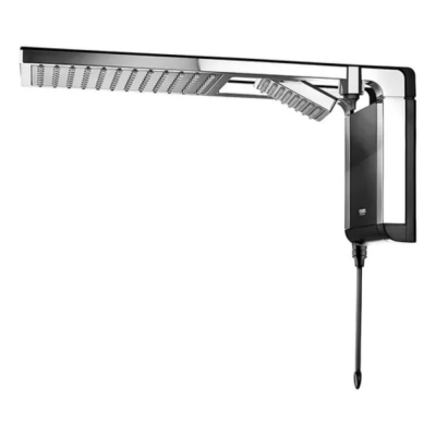 Chuveiro Acqua Duo Preto e Cromado 127V/5500W LORENZETTI