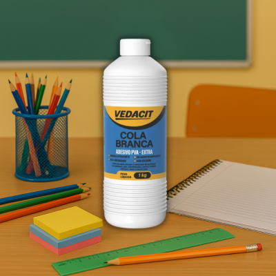 Cola Branca Extra 1Kg Vedacit