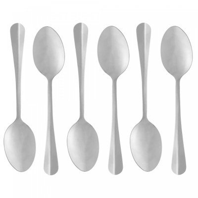 Cj 06 Colheres P/Mesa Aço Inox Positano 1274 Lyor