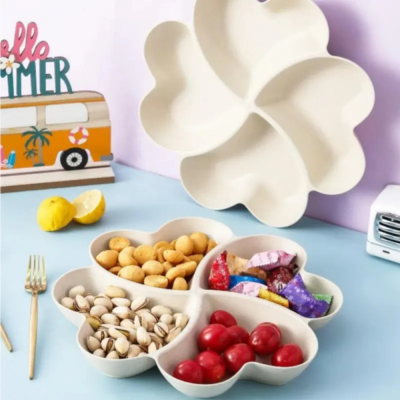 Petisqueira Bambu PP Lines Bee 27x27x4,5cm 220488 Lyor